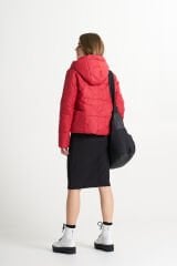 BiBi 2004k  Kırmızı Kadın Kısa Mont