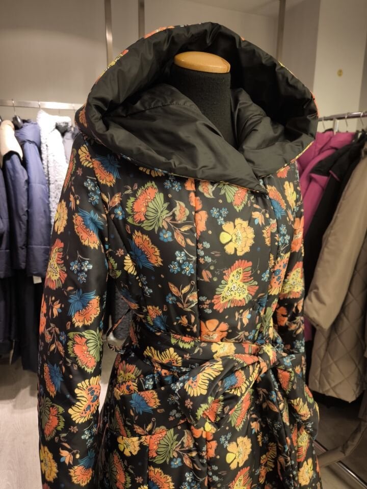 BiBi 136 ÇİÇEK DESENLİ ÇOK RENKLİ KADIN MONT