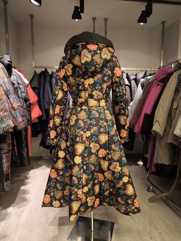 BiBi 136 ÇİÇEK DESENLİ ÇOK RENKLİ KADIN MONT