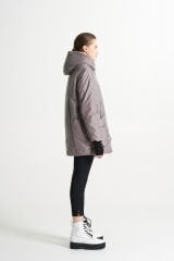 BiBi 2116k Vizon Renk Kadın Mont