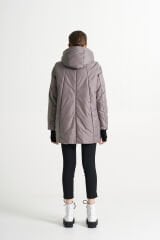 BiBi 2116k Vizon Renk Kadın Mont