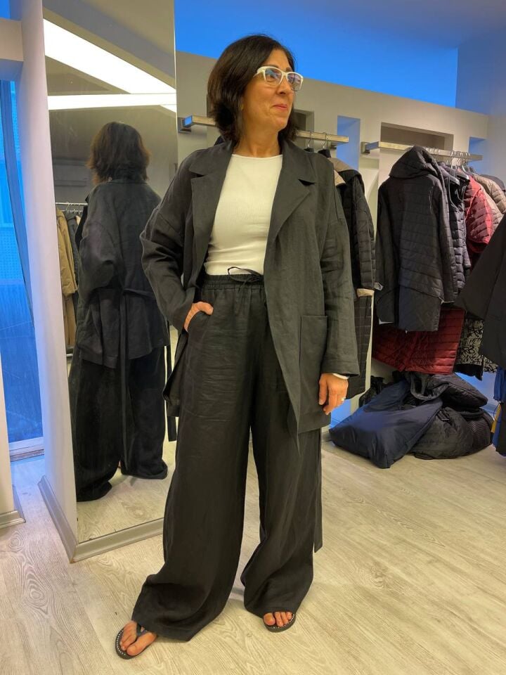 BiBi 5030 Doğal Keten Pantolon