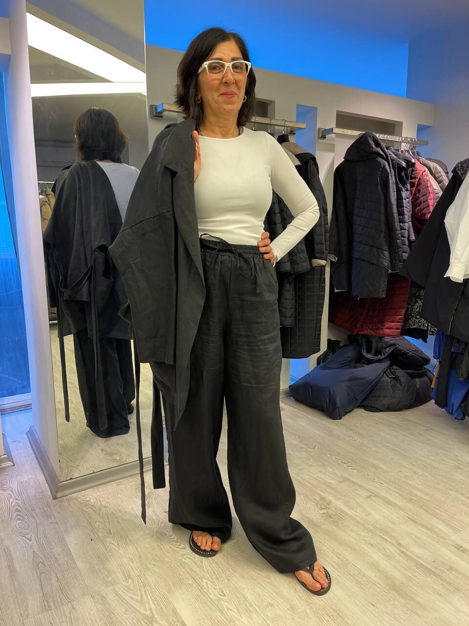 BiBi 5030 Doğal Keten Pantolon
