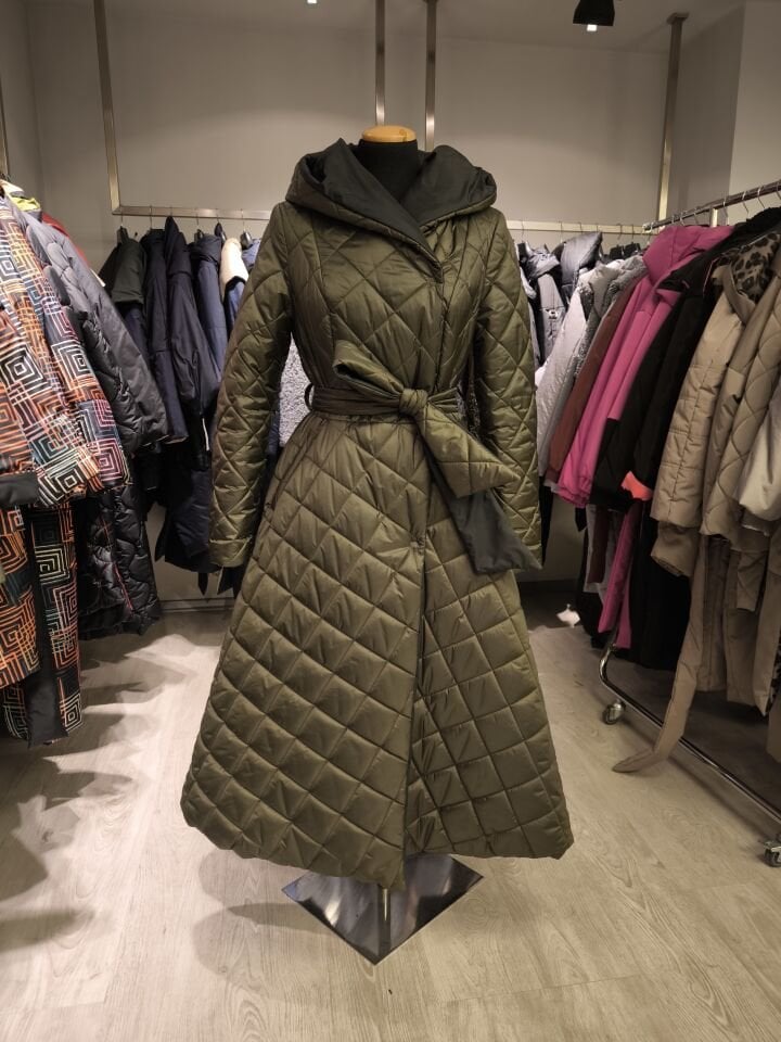 BiBi 126 KLOŞ ETEKLİ UZUN HAKİ MONT