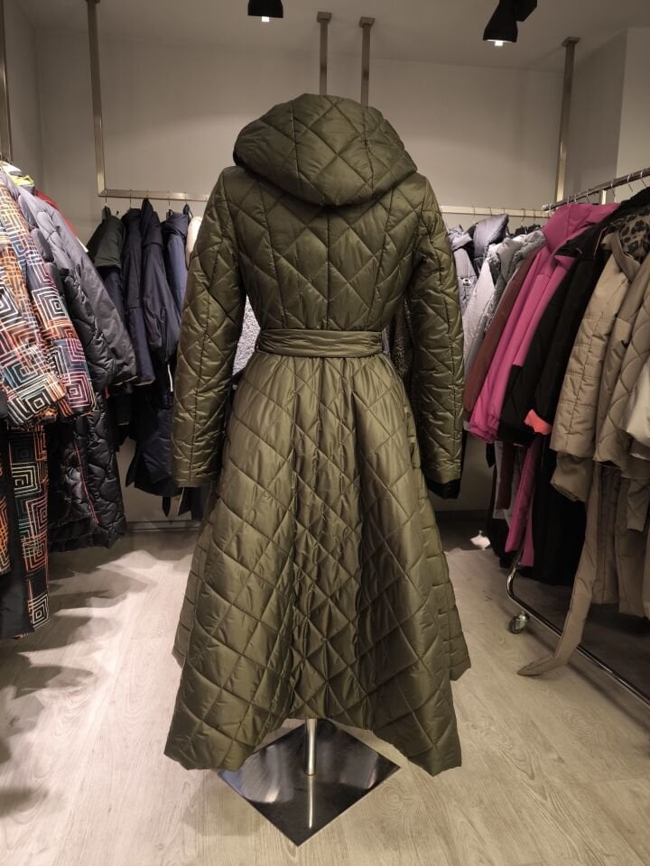 BiBi 126 KLOŞ ETEKLİ UZUN HAKİ MONT