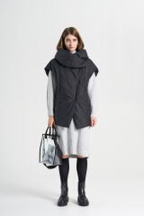 BiBi 2096 Kapüşonlu Kısa Mont Yelek